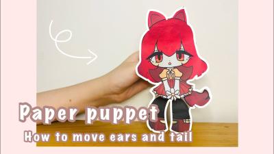 Learn to Create Puppets Using Paper: Tutorials on Dailymotion