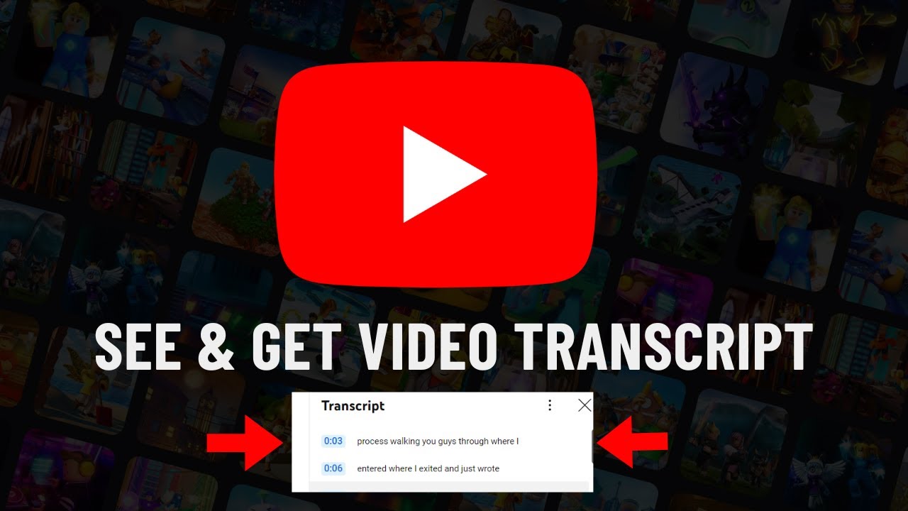 How to See Video Transcript on Youtube See Copy YouTube