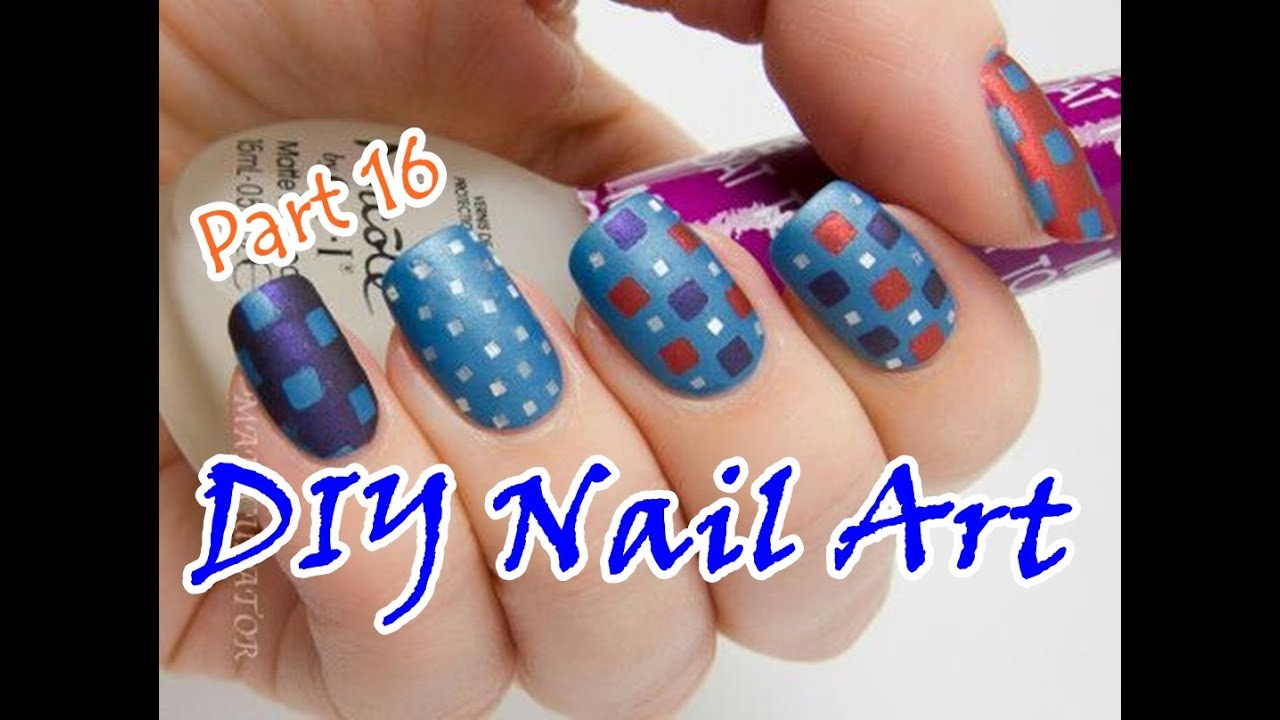 Best Compilation 50 DIY Nail Art Part 16 YouTube