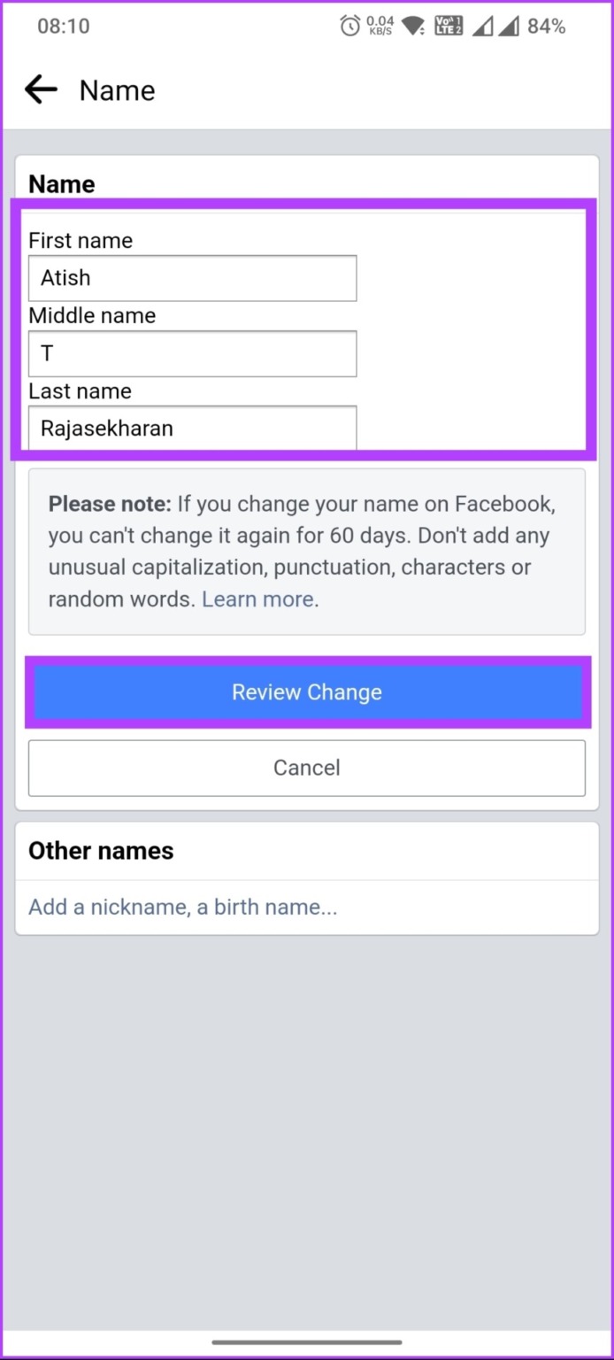 How to Change Your Name and Username on Facebook Guiding Tech