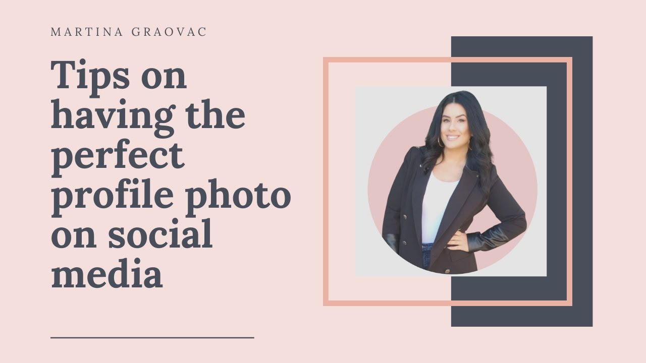 Profile picture tips Creating the perfect profile picture for your