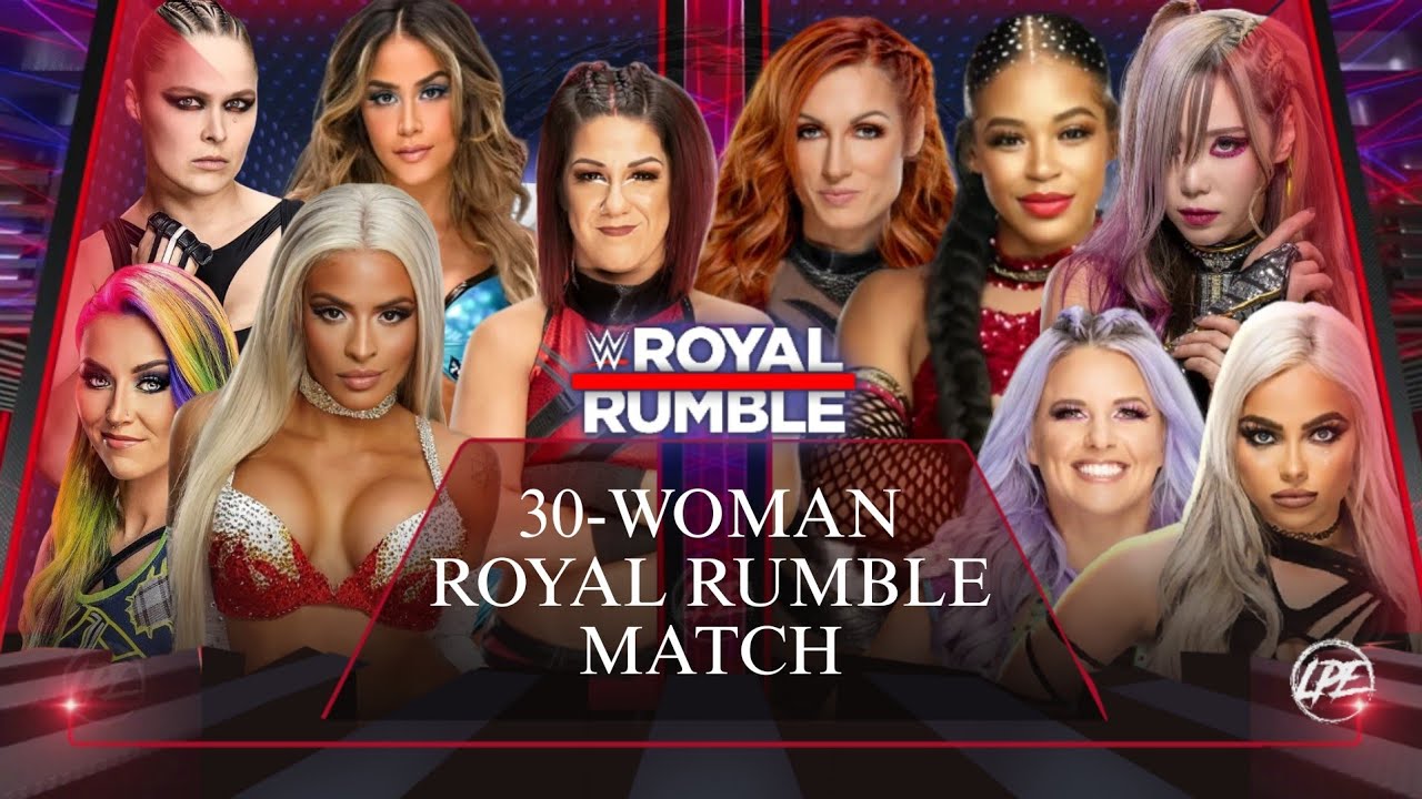 WWE 2024 30 Womens Royal Rumble Full Match January YouTube