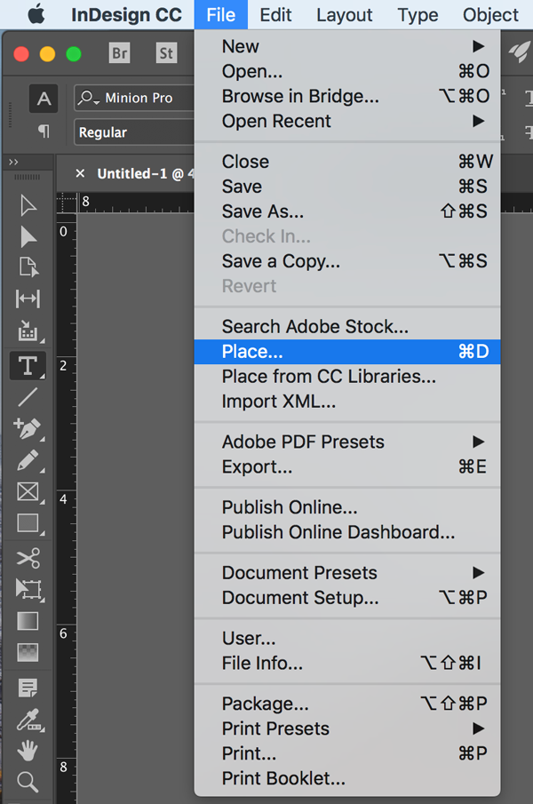 Getting Started with Images in Adobe InDesign Storyblocks