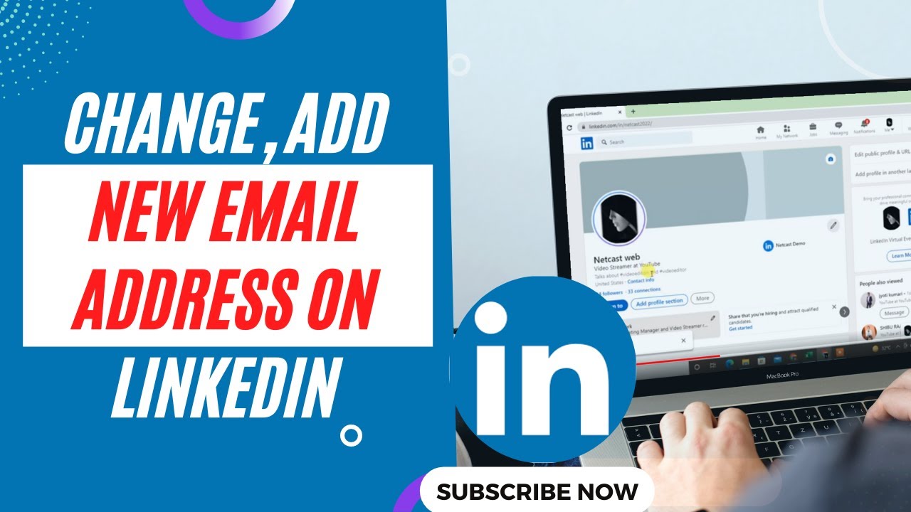 How to Change Email Address on LinkedIn ChangeAdd New Email Address