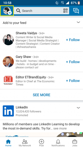 How to Manage Notifications in LinkedIn