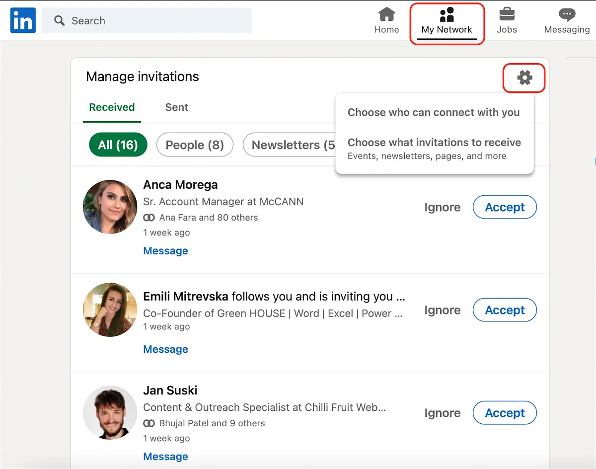 How to Manage Pending Connection Requests on LinkedIn Efficiently