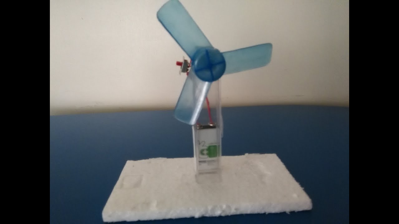 how to make a motor fan at home YouTube