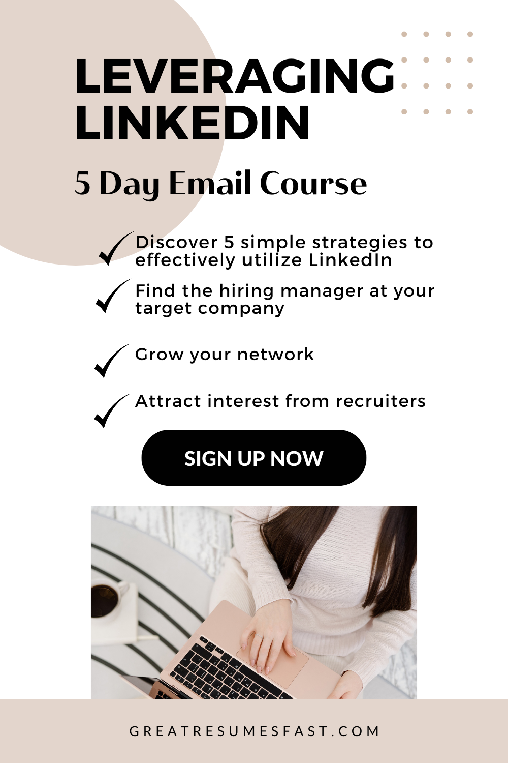 A better way to message hiring managers on linkedin with 6 message