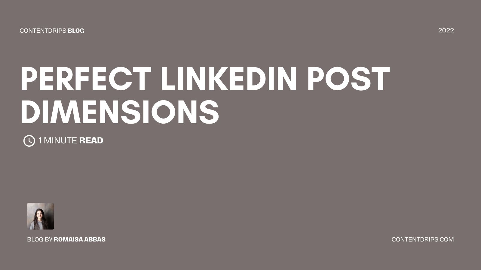 Perfect LinkedIn Post Dimensions How to Create Contentdrips