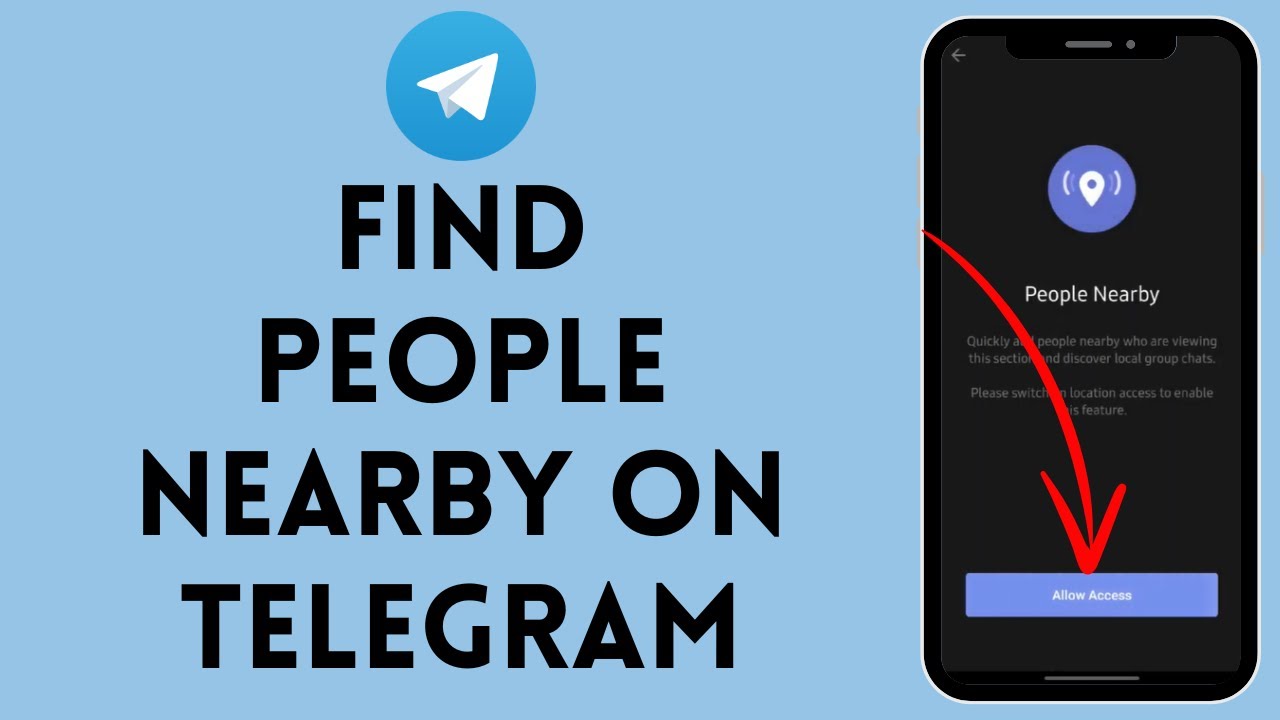 How to Find People Nearby on Telegram 2024 Search People Nearby on