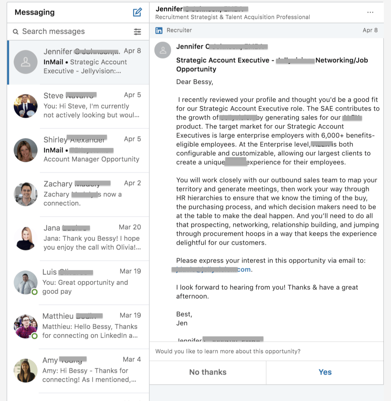 What to Message a Recruiter on LinkedIn After Applying: Examples from Reddit