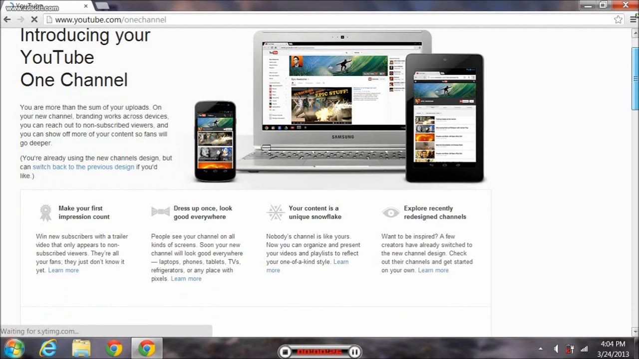 How to Change back to the older version of Youtube Channels YouTube