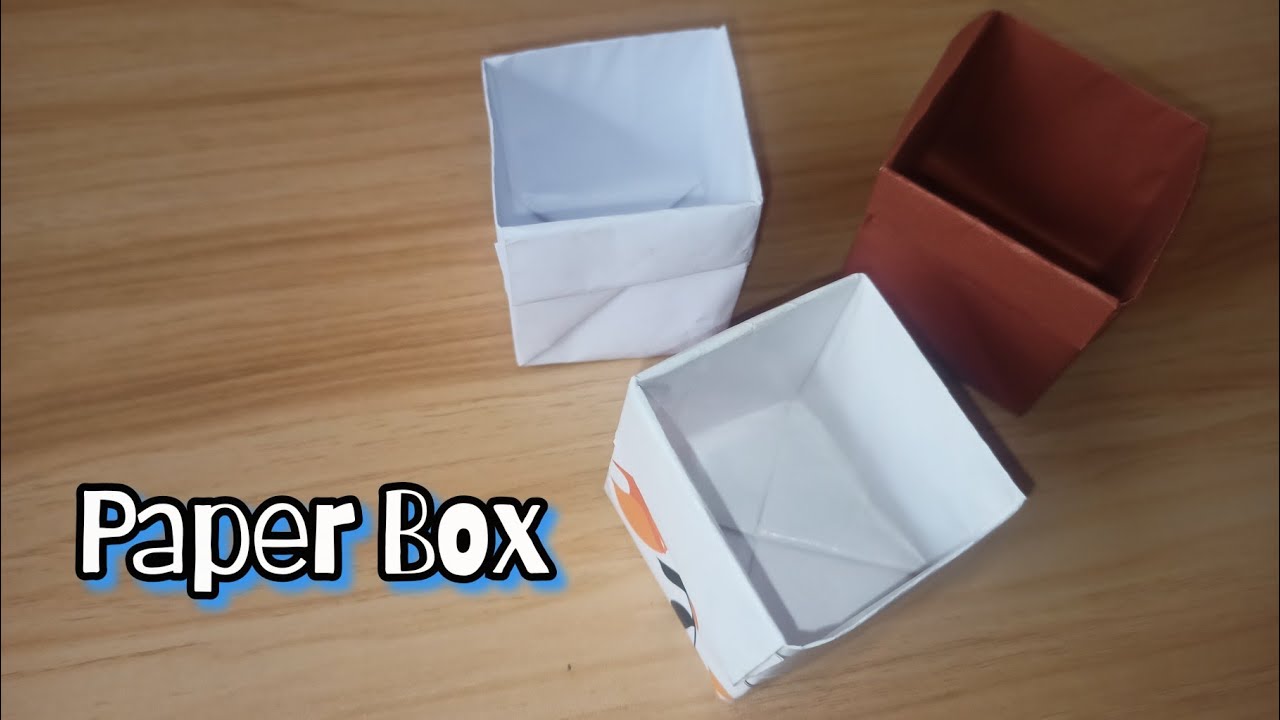 DIY Paper Box Tutorial A Guide to Making a Simple yet EyeCatching