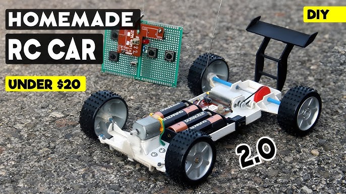 DIY Mini RC Car Lm Th No T To Mt Chic Xe iu Khin t A n