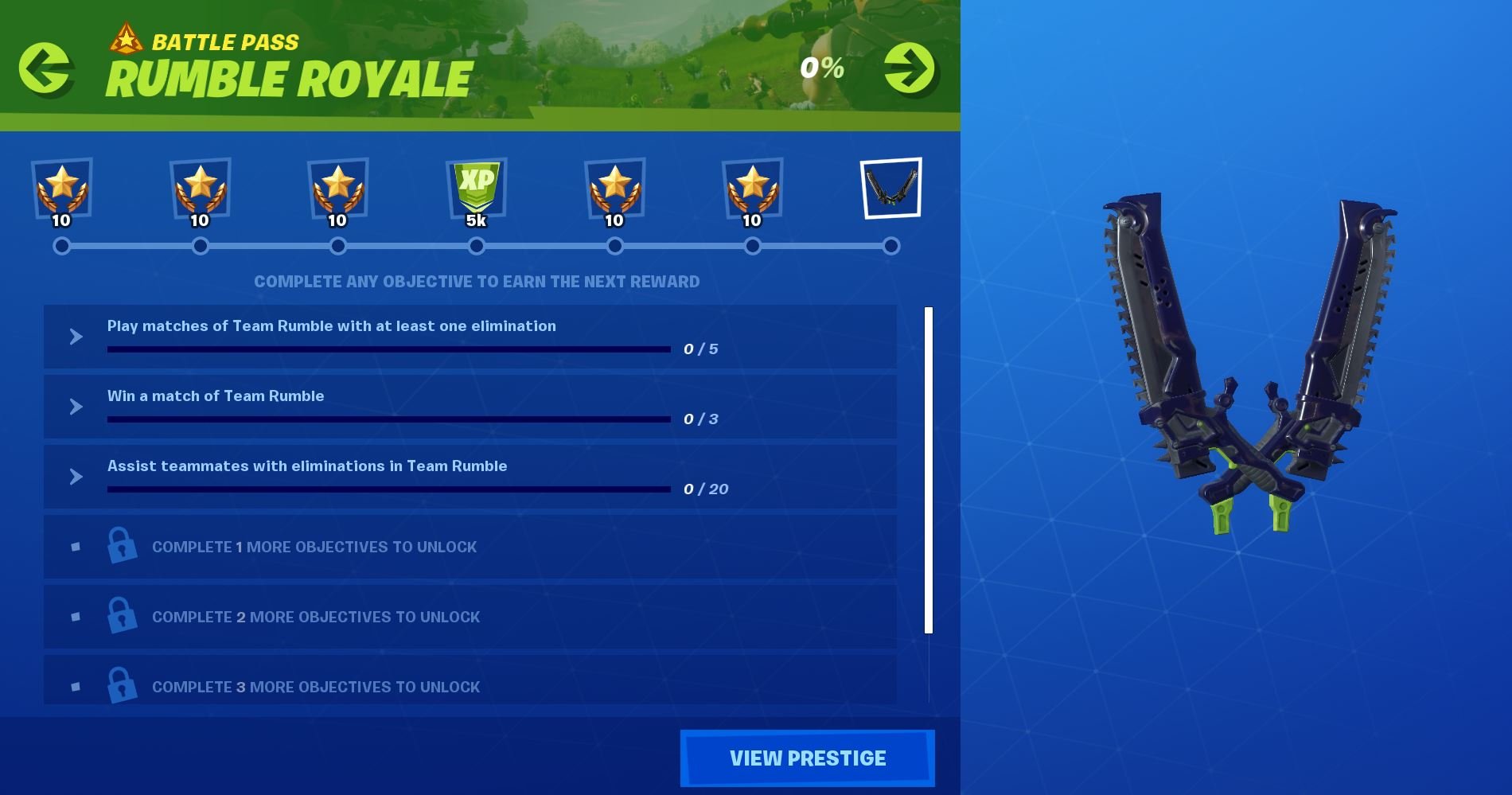 Fortnite Season X10 Zero Point Challenges LevelHeaded Road Trip and