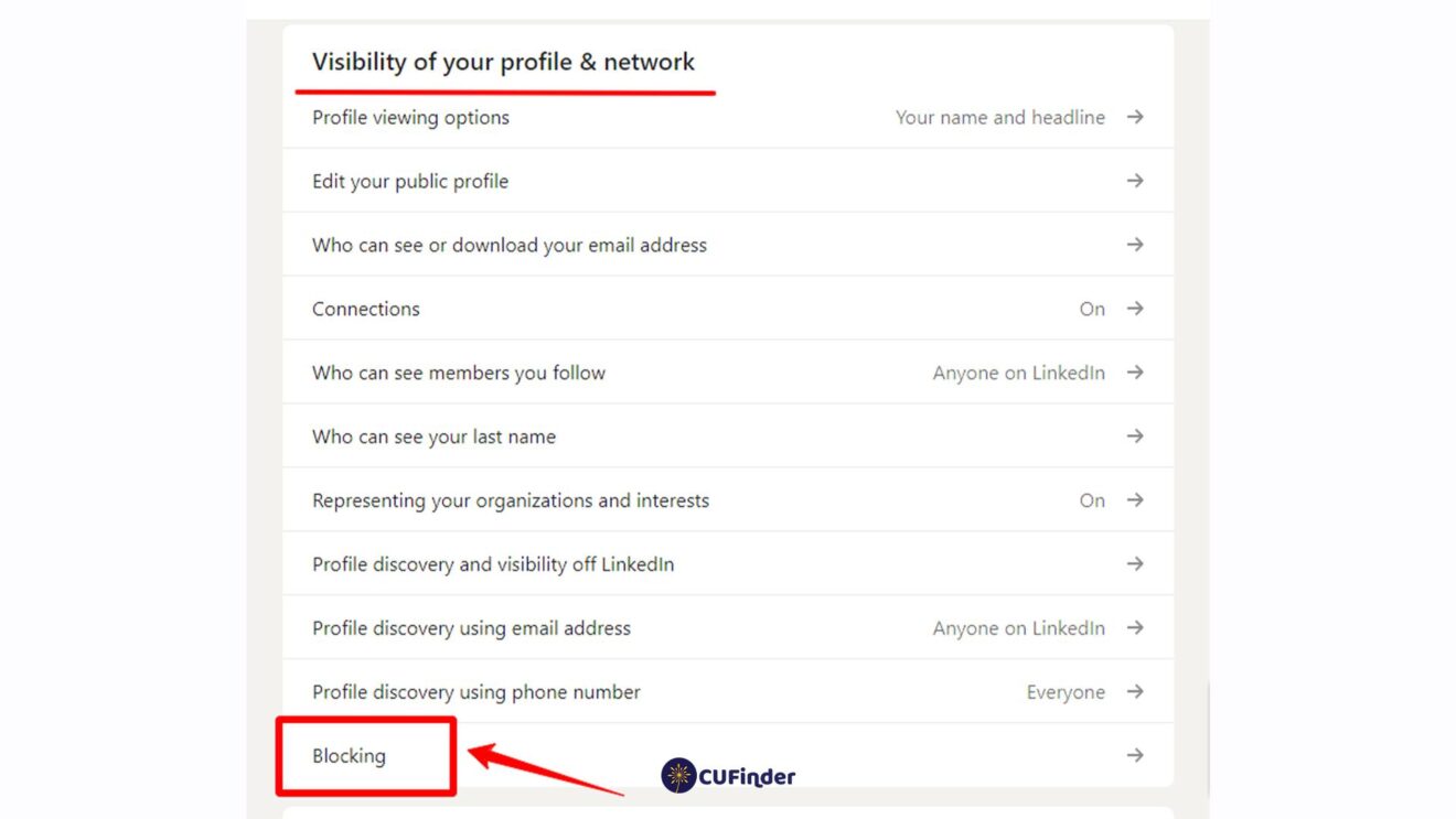 How to Unblock in LinkedIn CUFinder Blog