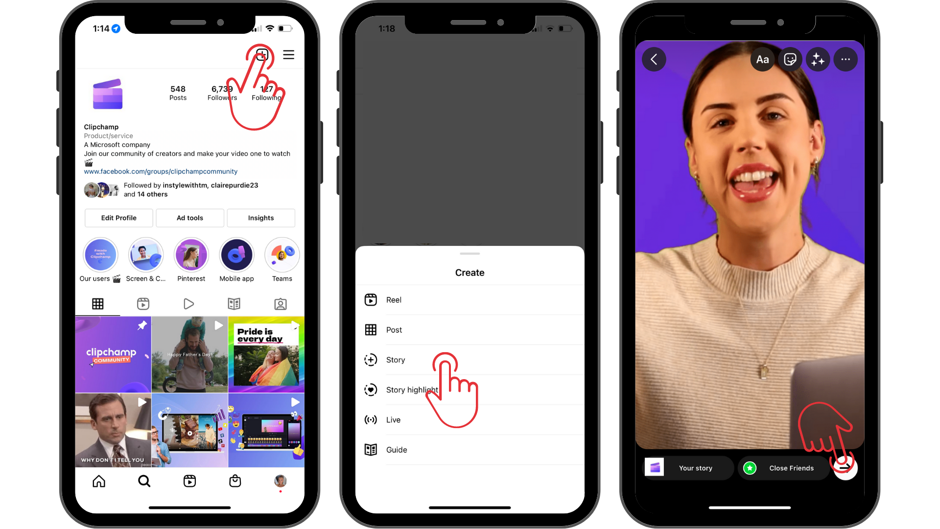 How to post a YouTube video on Instagram Clipchamp Blog