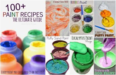 Homemade Paint Recipes: Step-by-Step Video on Dailymotion