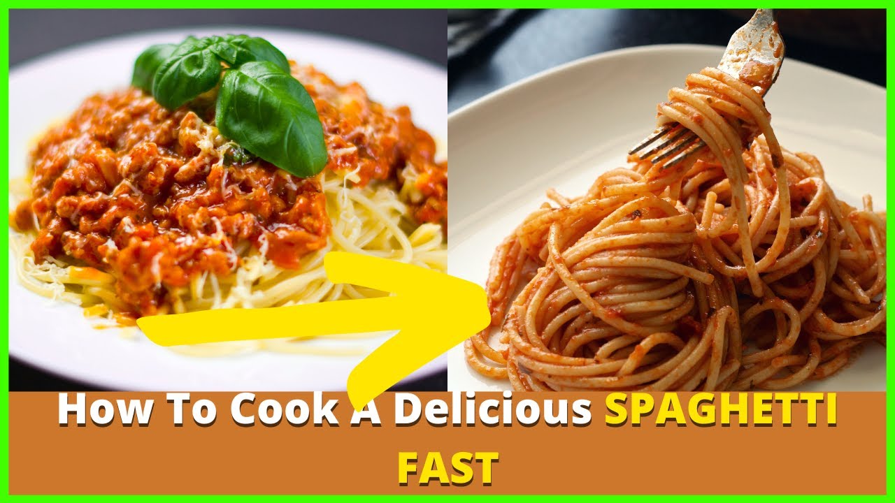 How To Cook Spaghetti YouTube