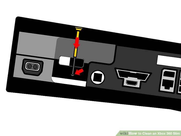 How to Clean an Xbox 360 Slim with Pictures wikiHow