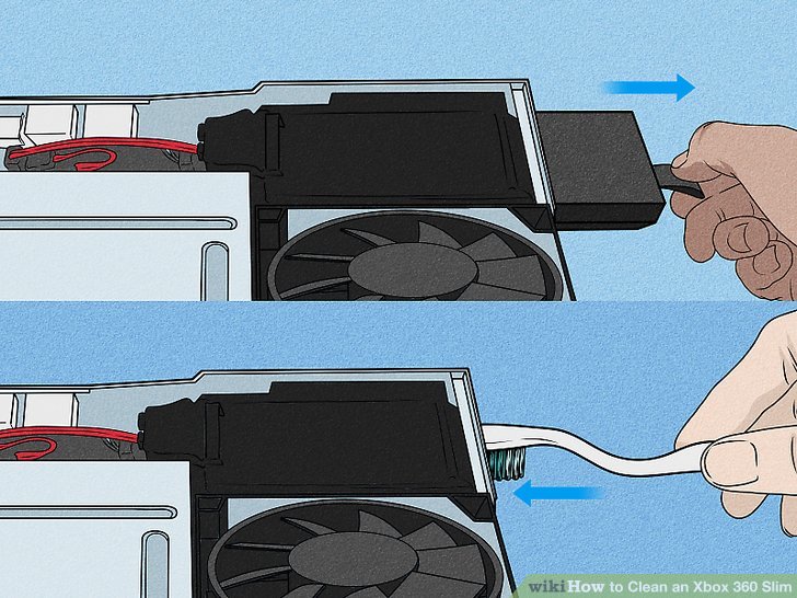 How to Clean an Xbox 360 Slim with Pictures wikiHow
