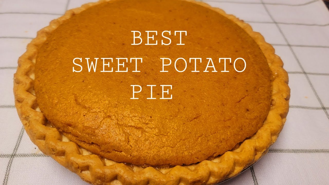 Sweet potato pie recipe YouTube