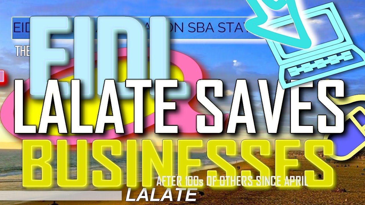 SECOND STIMULUS CHECK LALATE Gets EIDL LOANS APPROVED 1 DAY Second