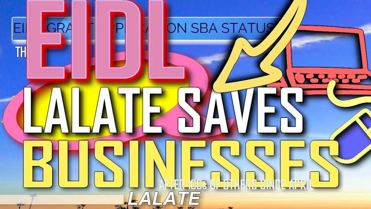 SECOND STIMULUS CHECK LALATE Gets EIDL LOANS APPROVED 1 DAY Second