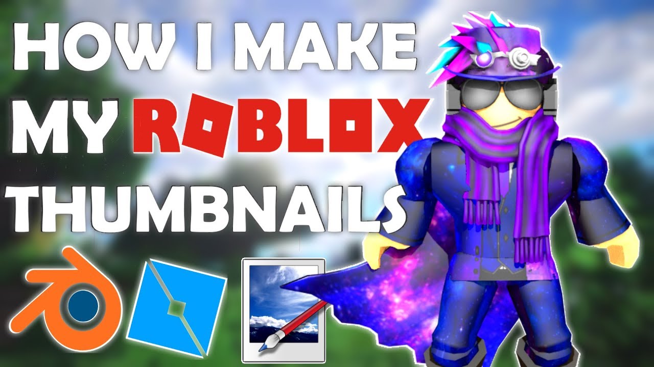 How to Make Roblox Youtube Thumbnails For FREE YouTube