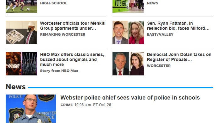 New Worcester Telegram Gazette website launches today