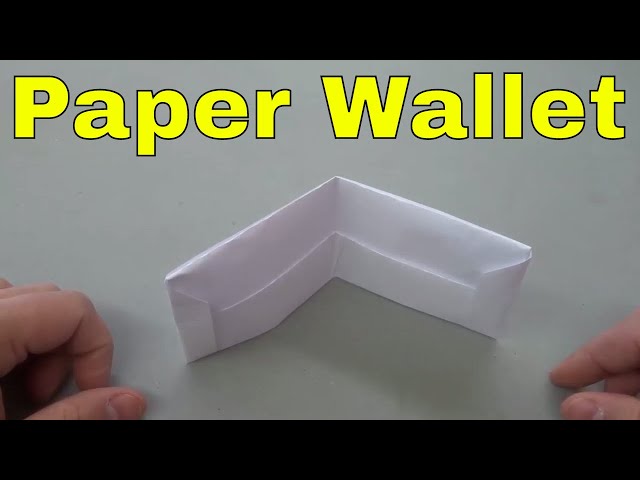 Step-by-Step Guide to Crafting a Paper Wallet: Watch on Dailymotion
