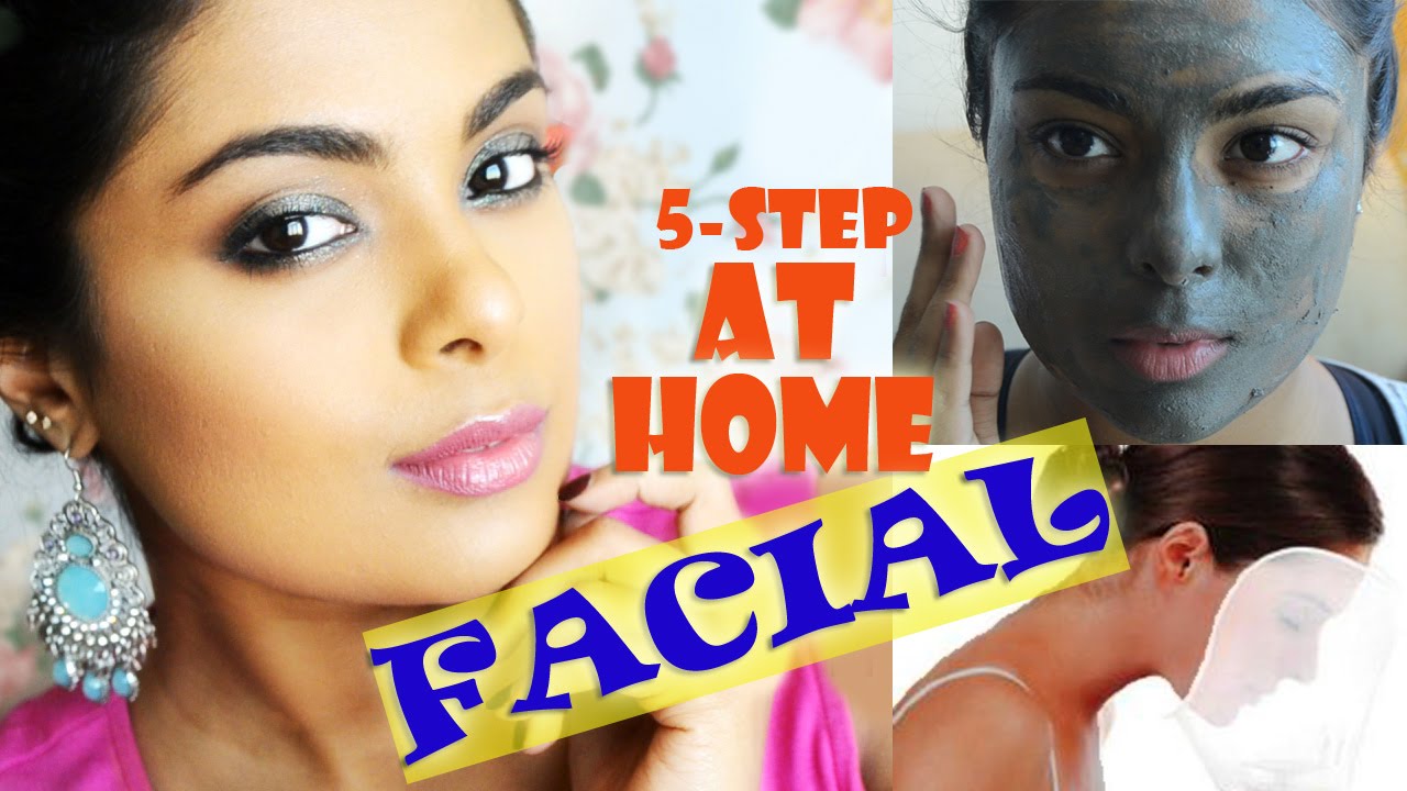 How To Do Facial At Home DIY Spa Step by Step Tutorial For At Home
