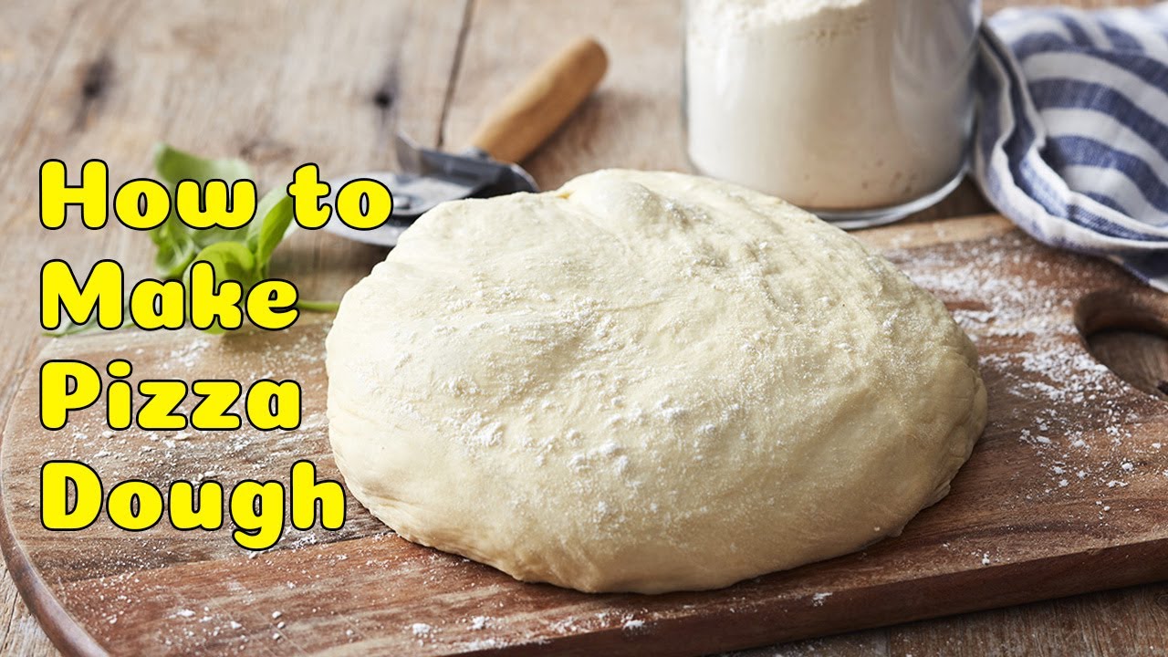 How to Make Pizza Doughhow to make pizza dough step by step YouTube