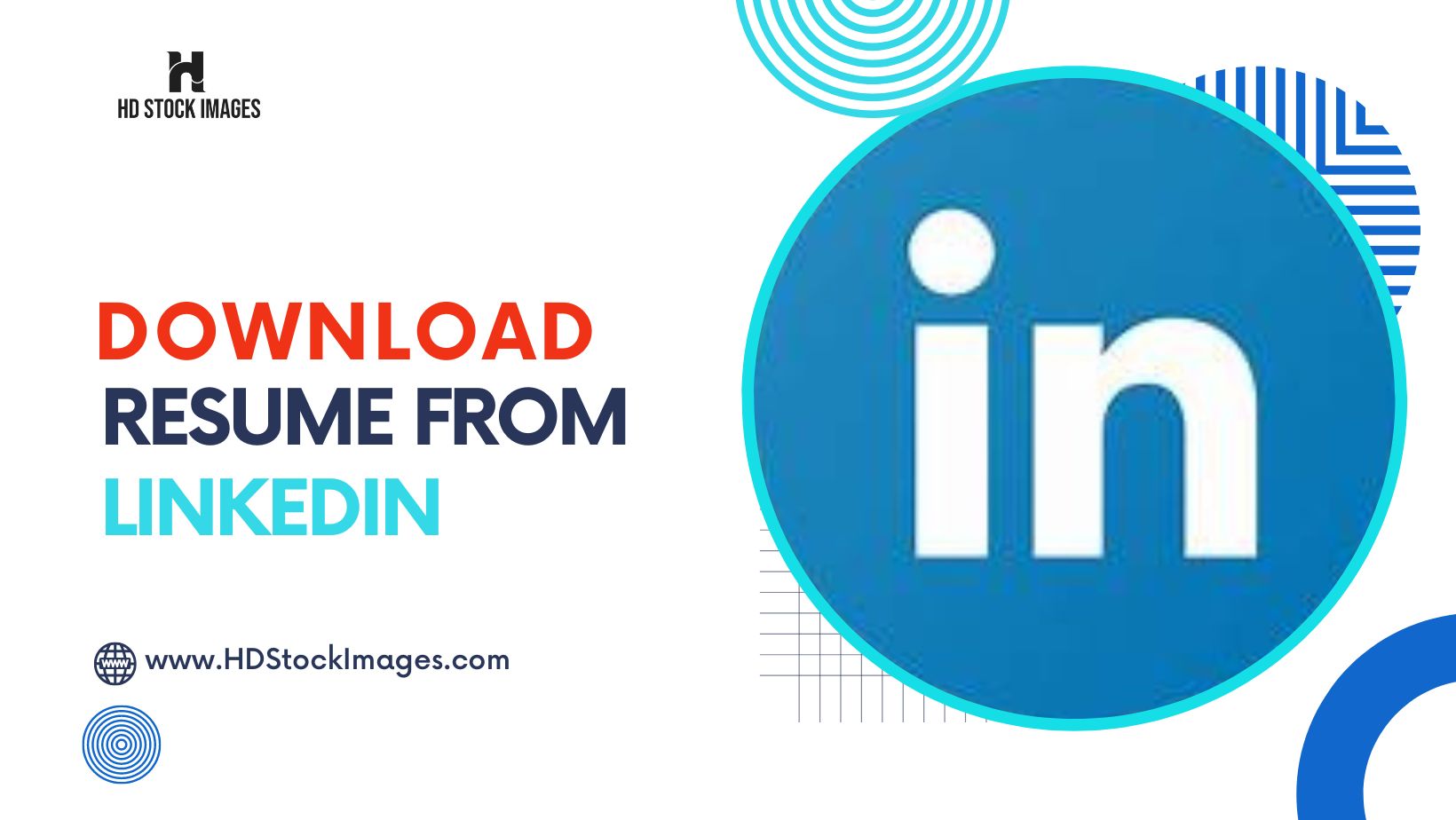 How to Download Resume from Linkedin HD Stock Images