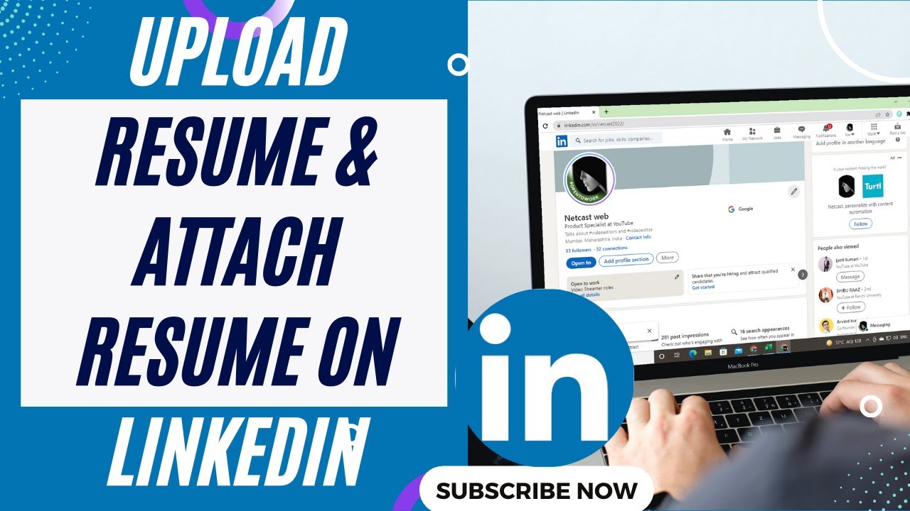 How To Upload Resume To Linkedin 2025 Genevieve Quinn