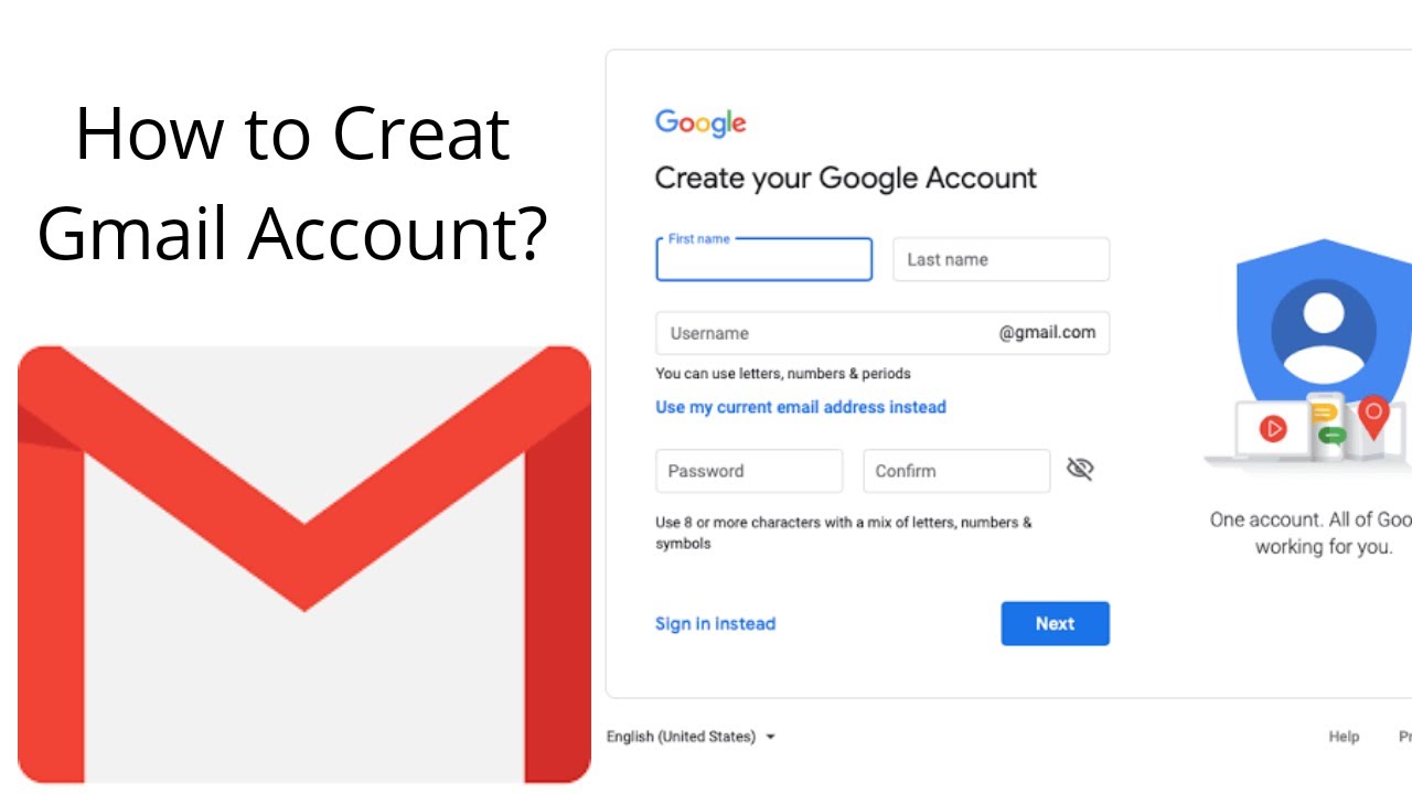 How To Create A Gmail Account Ccm