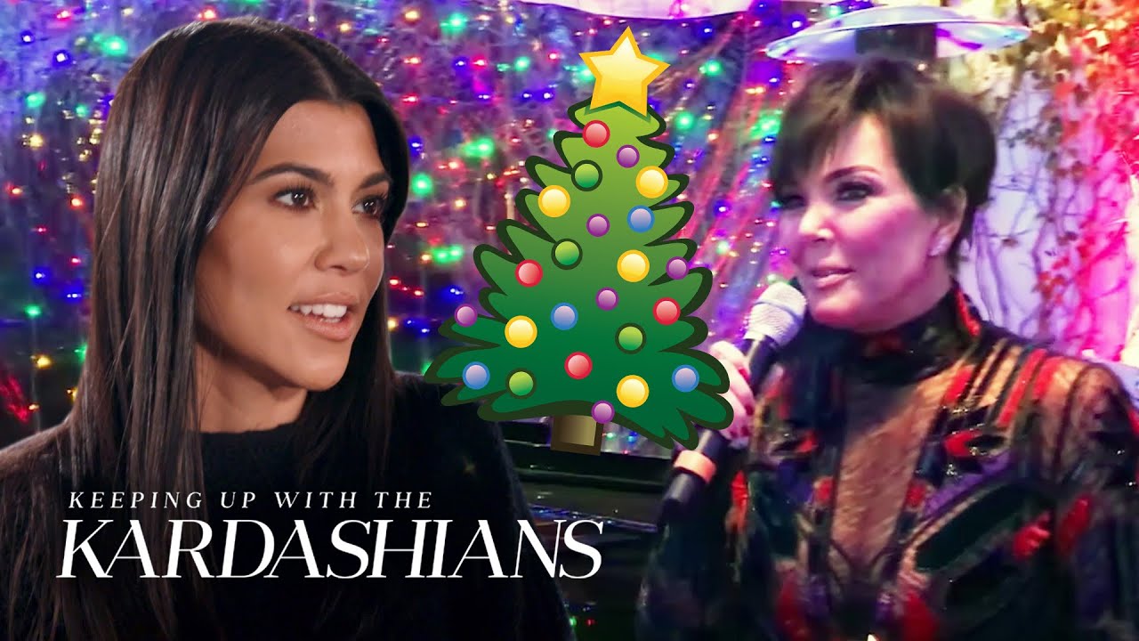 Kardashians Christmas Special Drama Pranks and CHEER KUWTK E