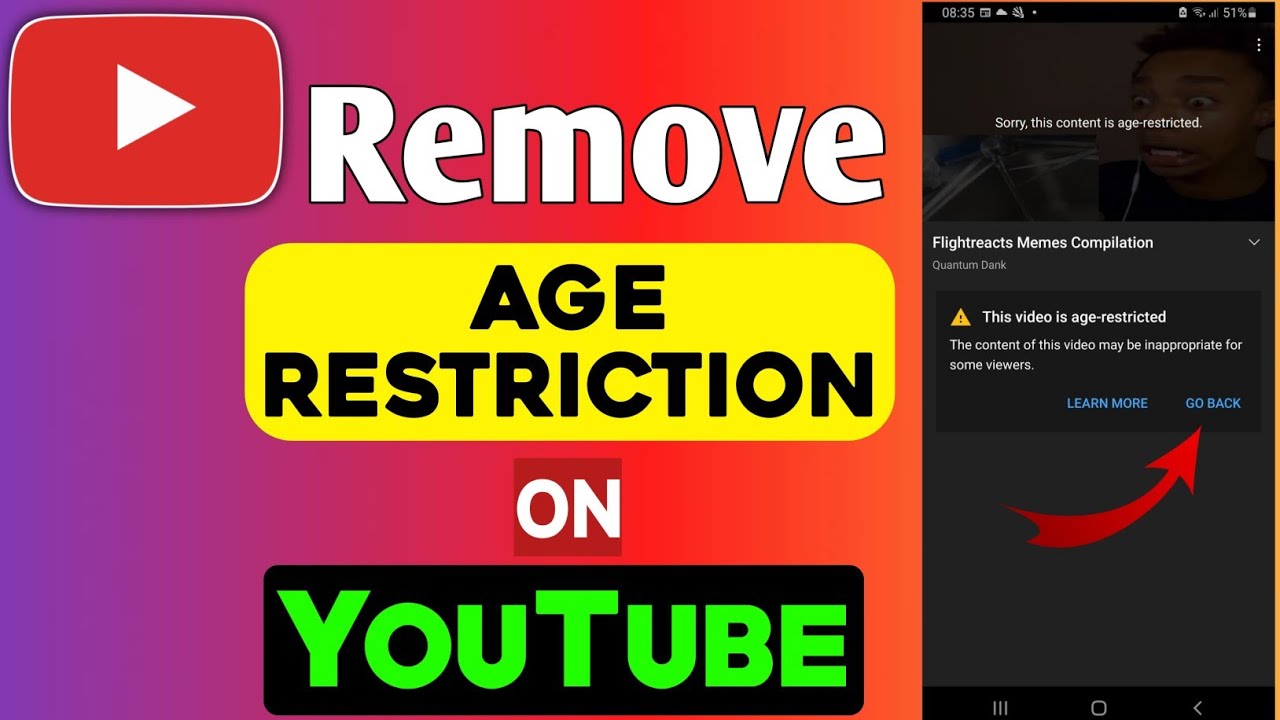 How to Remove Age Restriction on YouTube Fix Age Restriction on