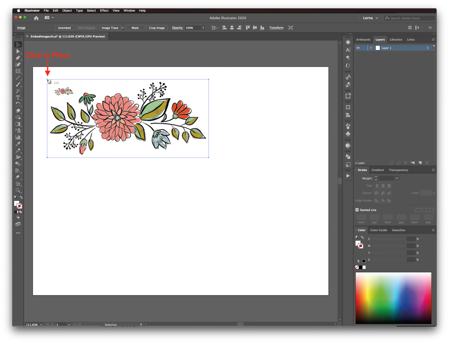How to Embed All Images in Illustrator Design Bundles