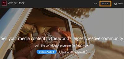 how to adobe stock photo contributor