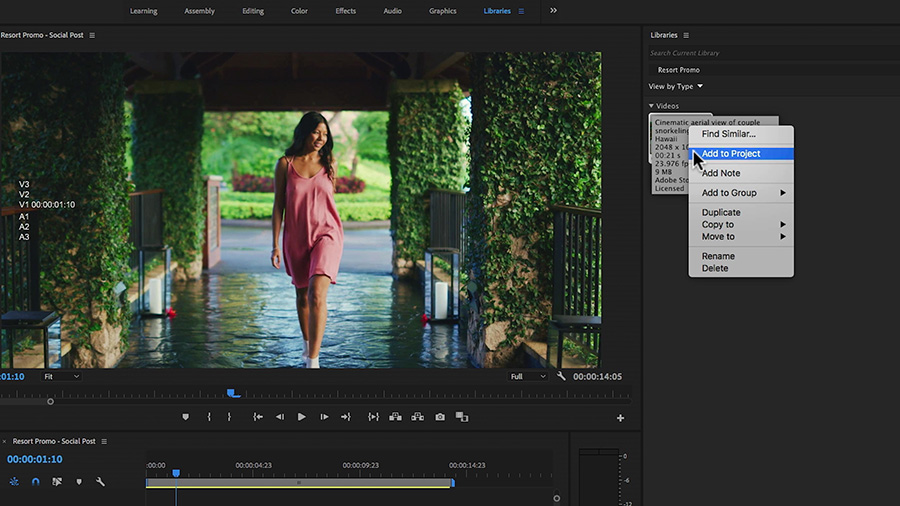 Use Adobe stock footage to fill in gaps in your video Adobe Stock