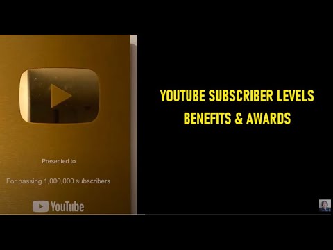 Youtube Benefits Awards for Each Level of Subscribers YouTube