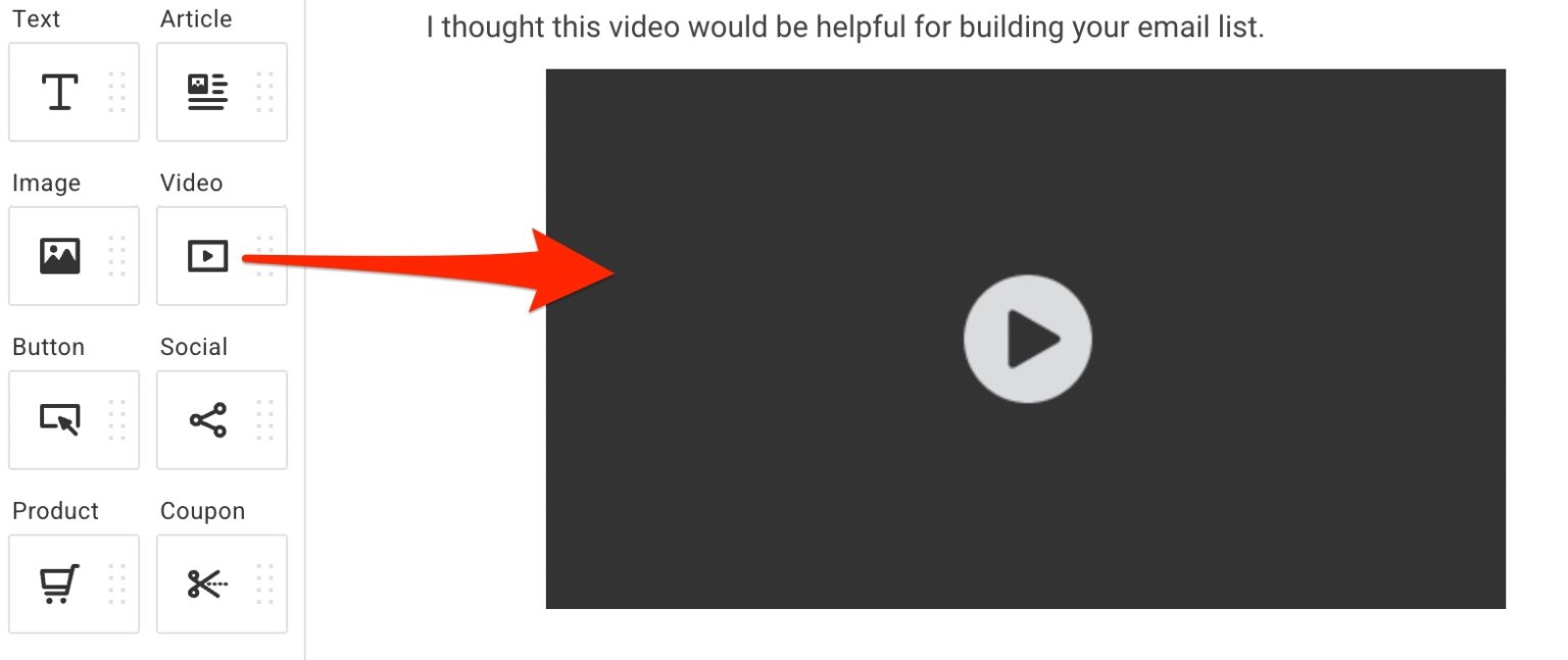 How to embed a YouTube video in an email stepbystep guide AWeber