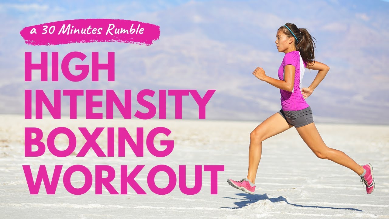 A 30 Minutes Rumble Inspired High Intensity Boxing Workout YouTube