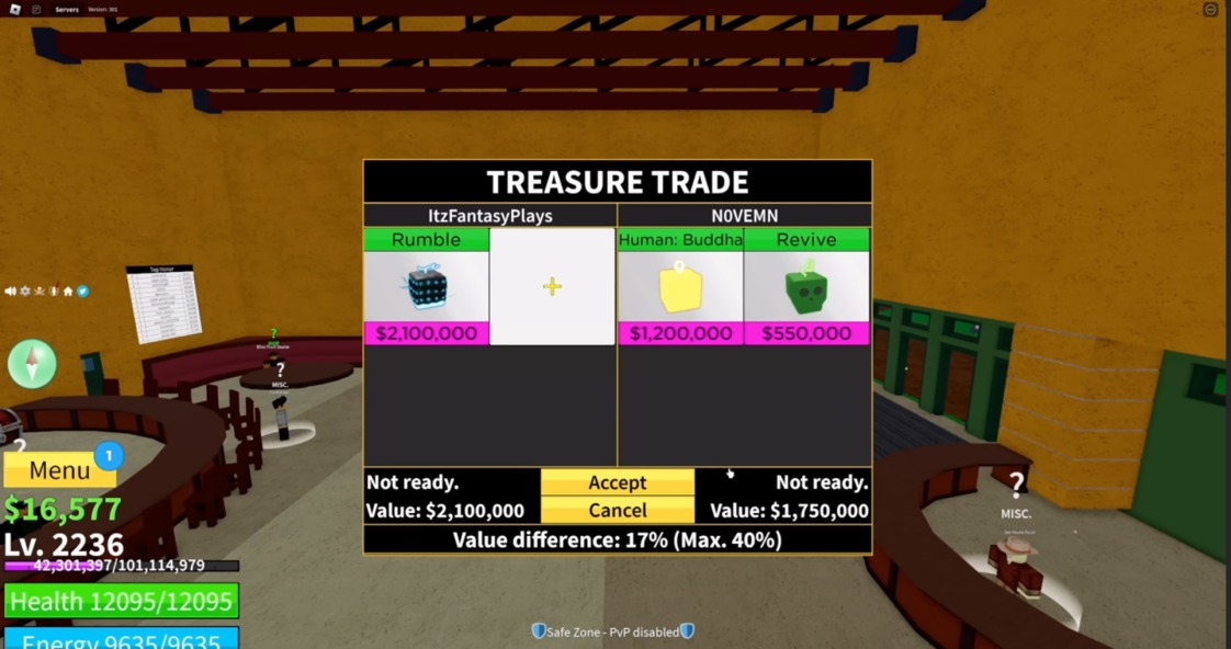 Blox Fruits Rumble Fruit Value What People Trade For Rumble Fruit
