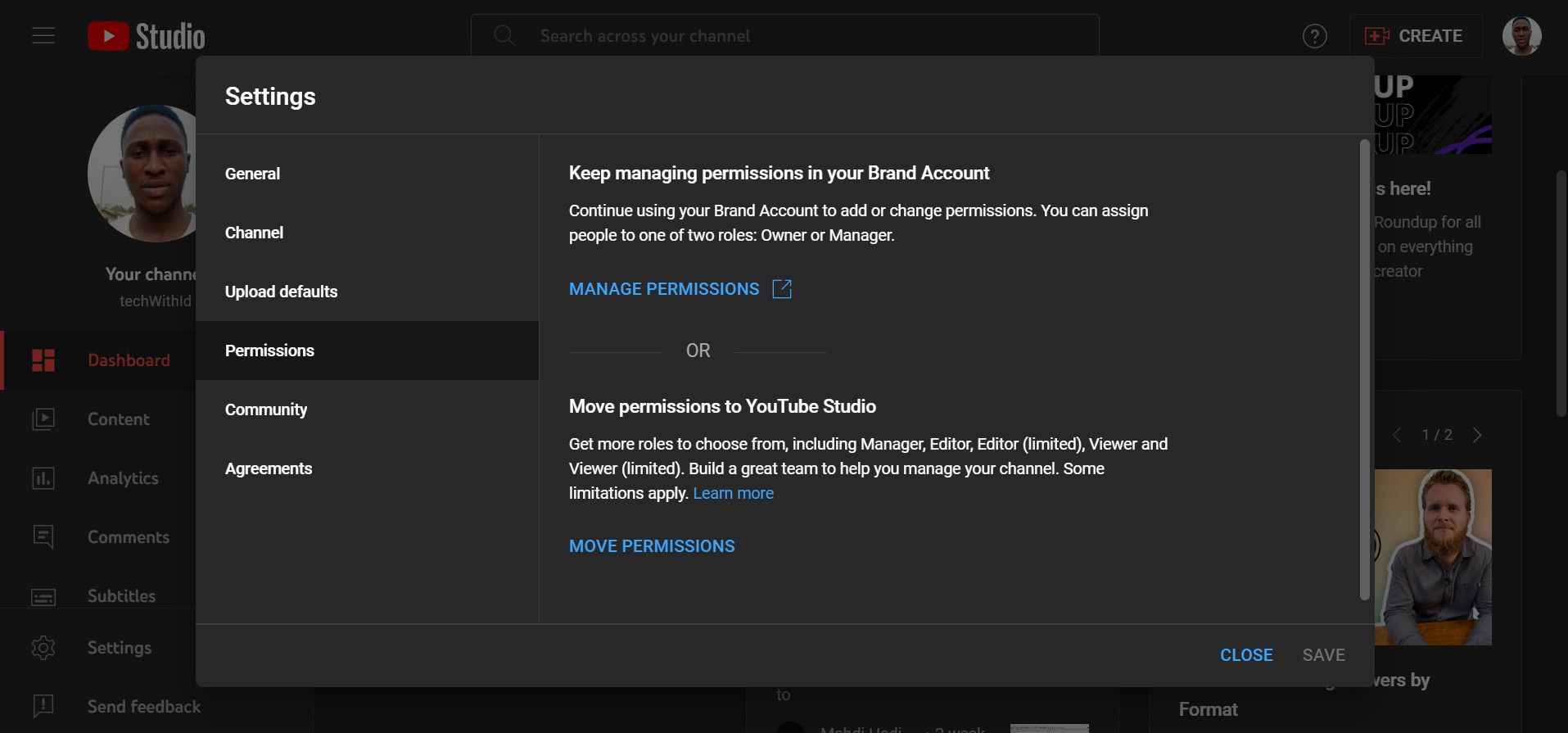 How to Add a Manager to Your YouTube Channel