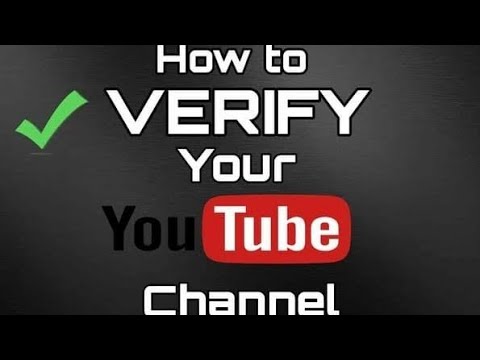 Channel verify YouTube