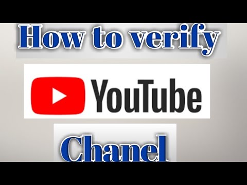 How to verify YouTube channel very easy method YouTube
