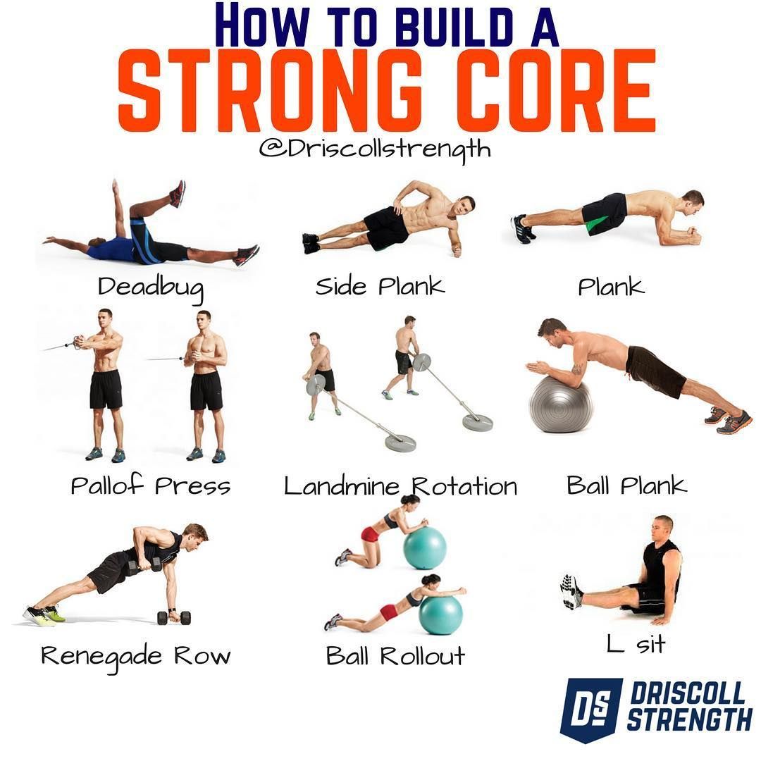 Core Strength Exercises For Beginners