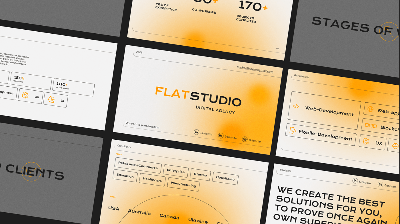 Free Figma Template Behance
